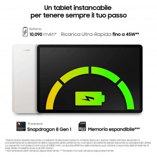 Samsung Galaxy Tab S8+ promo materials
