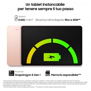 Samsung Galaxy Tab S8 promo materials