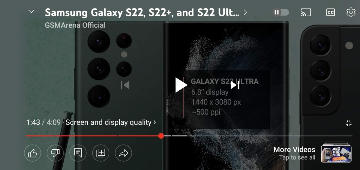 YouTube for mobile gets new video player UI