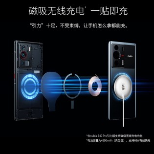 ZTE nubia Z40 Pro battery promo images