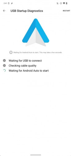 How to start Android Auto