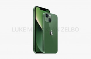 iPhone 13 in green color