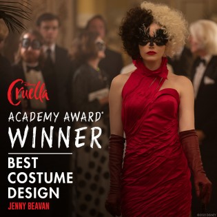 Disney's Cruella and Encanto picked up awards as well