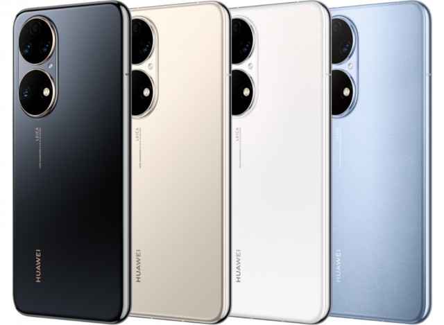 Huawei P50E in all its colors