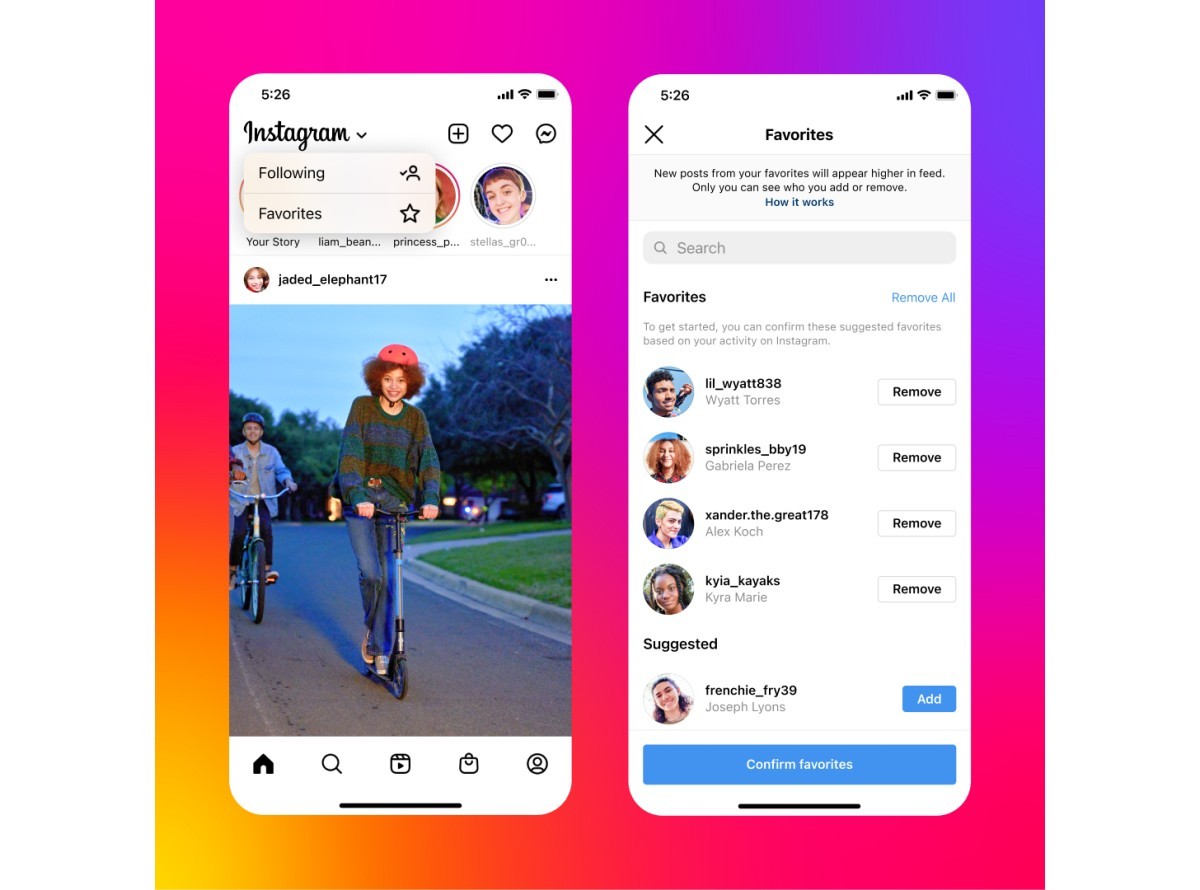 Instagram gets its chronological feed back, but there's no way to make it the default