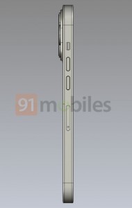 Apple iPhone 14 Pro (CAD-based renders)