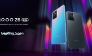 iQOO Z6 5G's key specs and pricing teased, coming on March 16