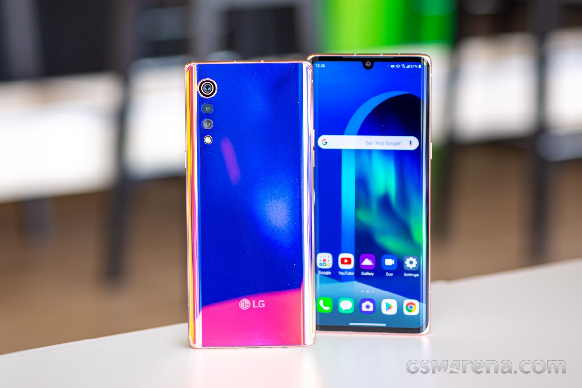 LG Velvet is now receiving Android 12 update - GSMArena.com news