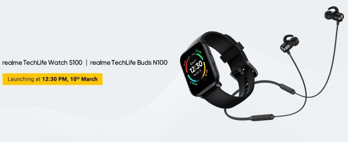 Realme C35 ra mắt tại Ấn Độ vào ngày 7 tháng 3, TechLife Watch S100 và TechLife Buds N100 sẽ ra mắt vào ngày 10 tháng 3