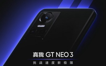 Realme exec hints at a second Realme GT Neo3 version with 80W charging