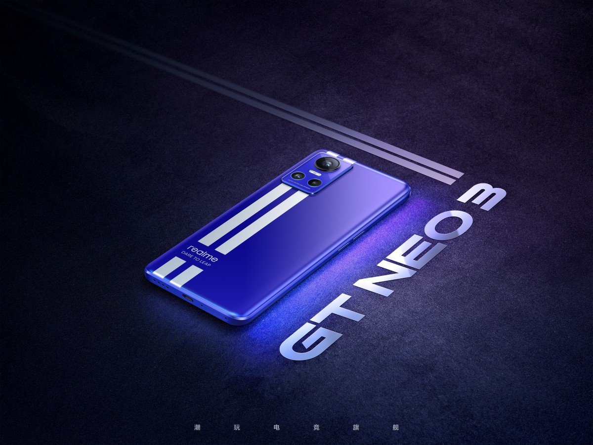Realme GT Neo3 Le Mans version shown off in official poster