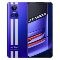 Realme GT Neo3 در رنگ‌های مشکی، سیلوراستون و لمانز