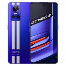 Realme GT Neo3 en negro, plata piedra y Le Mans