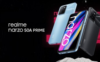Realme Narzo 50A Prime arrives with 50MP camera and 5,000 mAh battery