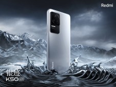 Redmi K50: Silver Trace colorway