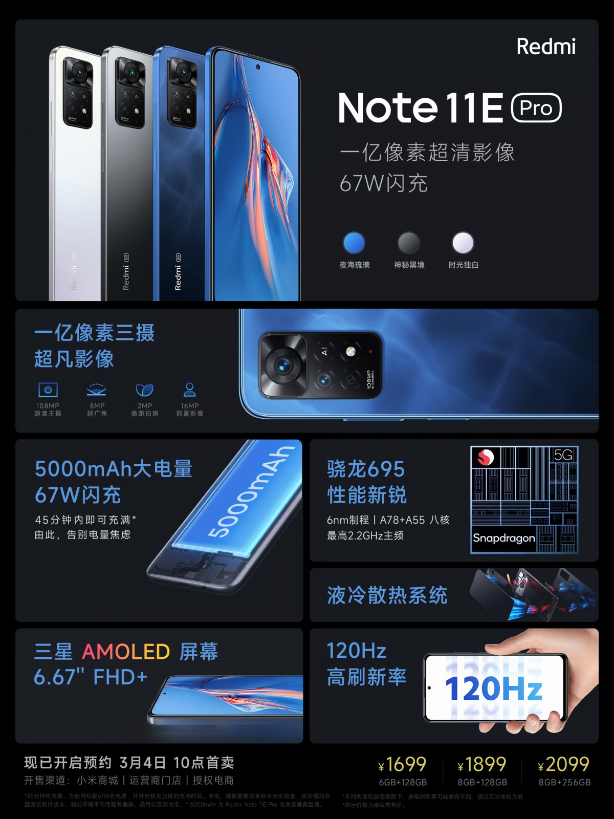 Redmi Note 11E 5G and 11E Pro get official in China