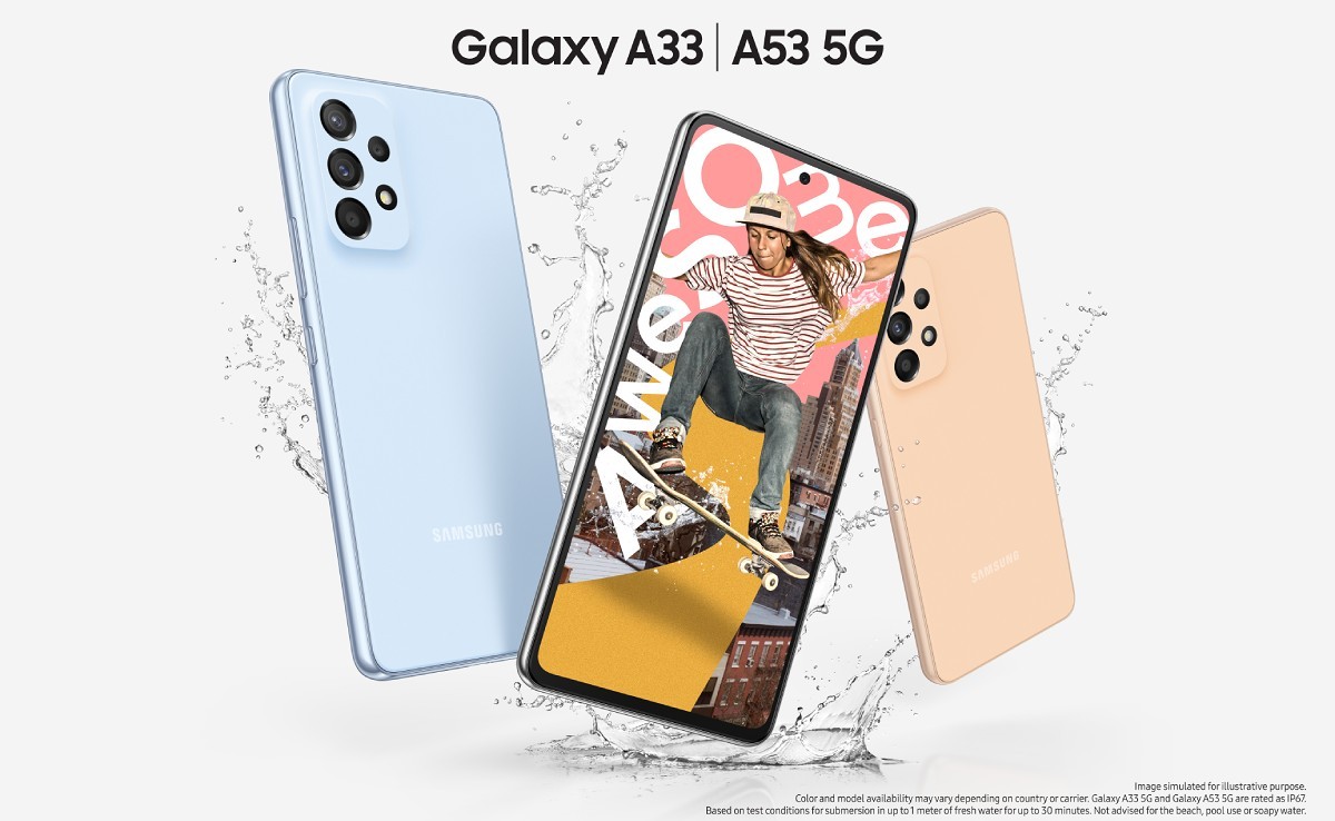 Samsung Galaxy A53 5G And Galaxy A33 5G