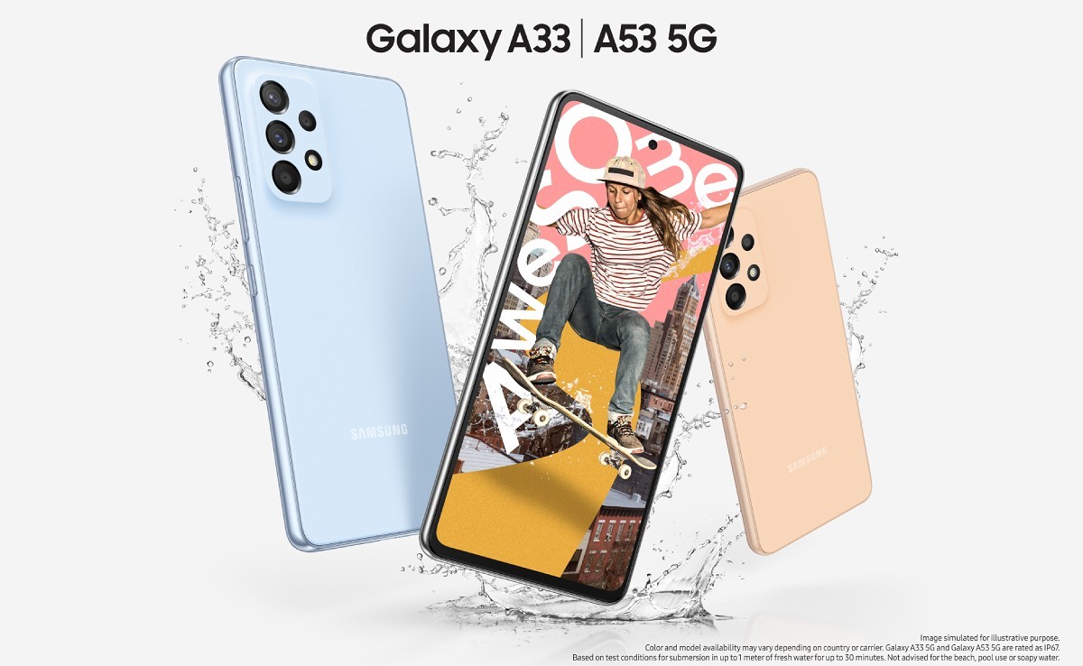 Samsung Galaxy A73, A53 and A33 announced - GSMArena.com news