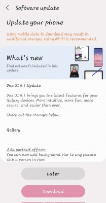 galaxy s10 one ui 4.1