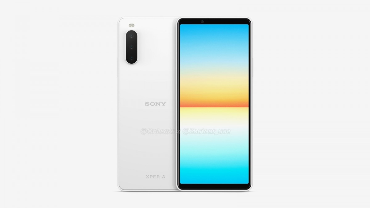 Renderizações do Sony Xperia 10 IV mostram design familiar