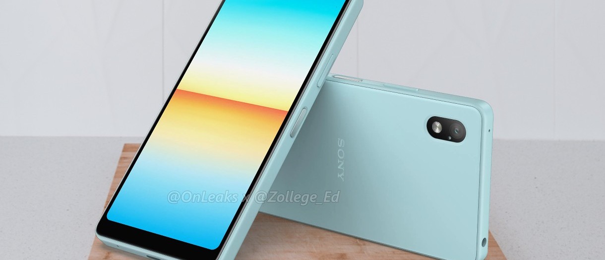 Renders show Sony Xperia Ace III design: a small phone with a 5.5 