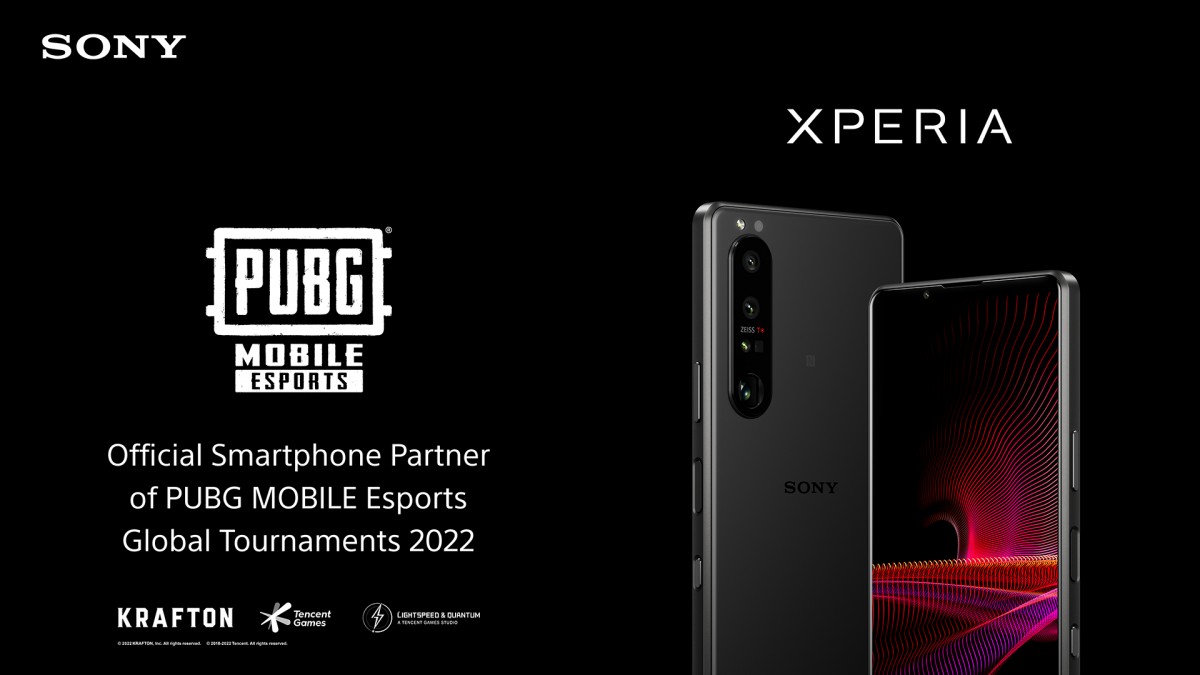 PUBG Mobile Esports picks Sony Xperia flagships as the official smartphones for the 2022  tournaments