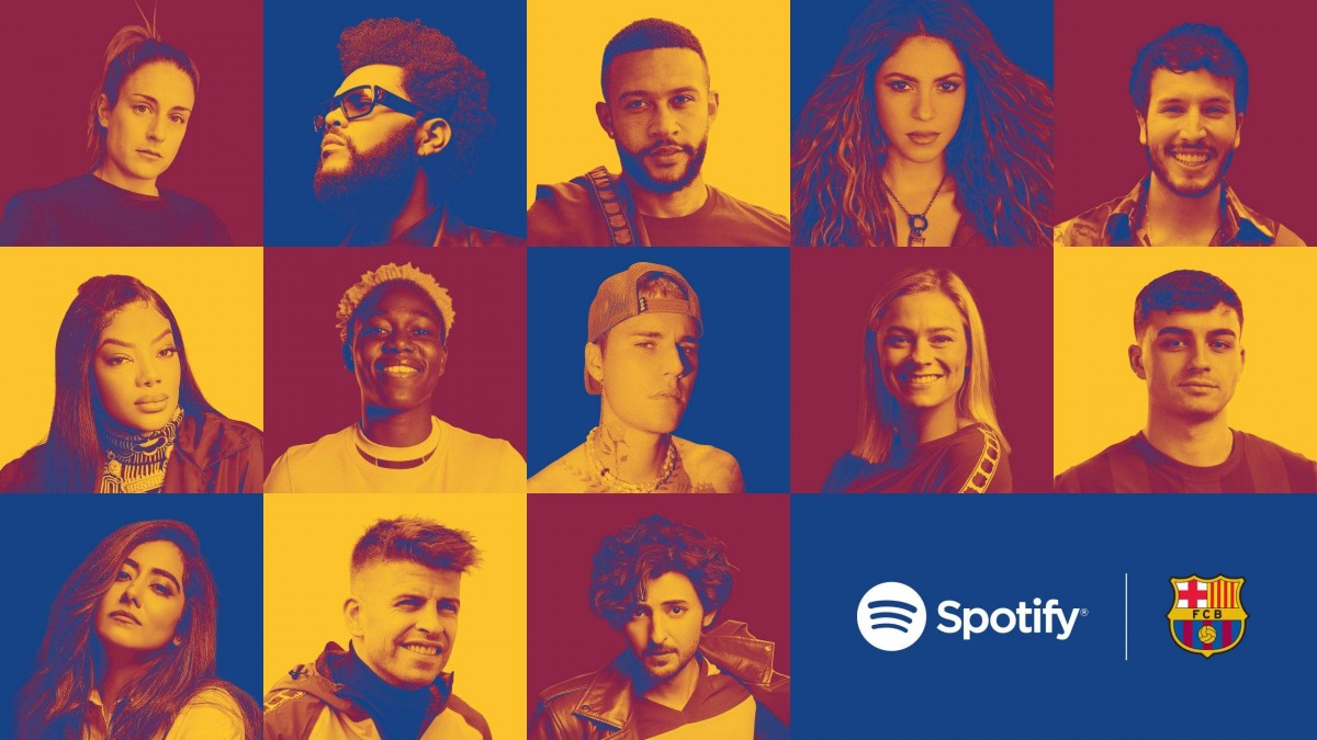 Spotify becomes main sponsor of FC Barcelona, adds its name to Camp Nou