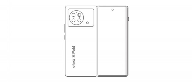 vivo X Fold schematic