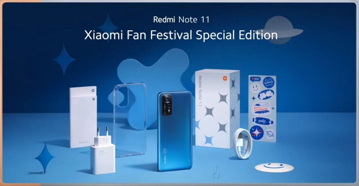 Xiaomi announces Redmi Note 11 Festival Edition, ahead of April 6 fan festival