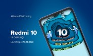 Xiaomi Redmi 10 coming to India on March 17 with a 6nm Snapdragon chip and 50MP dual camera