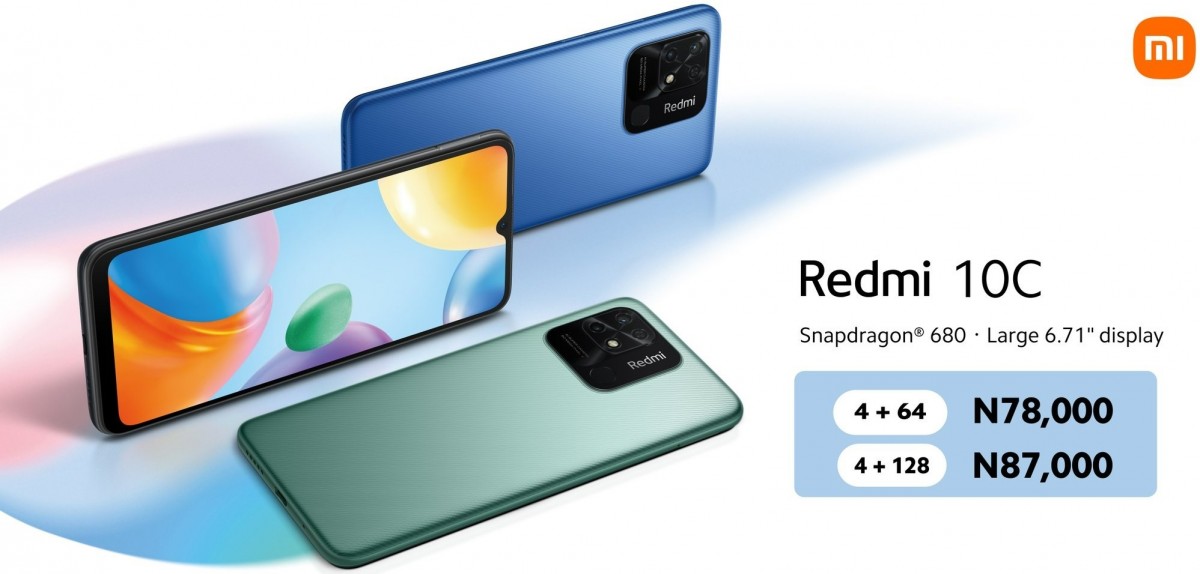 Xiaomi Redmi 10C devient officiel avec Snapdragon 680 SoC