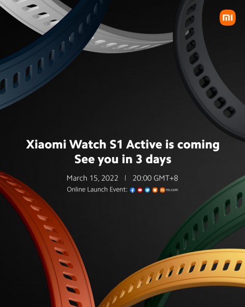 El nuevo reloj inteligente de Xiaomi se ha filtrado: Xiaomi Watch Active S1