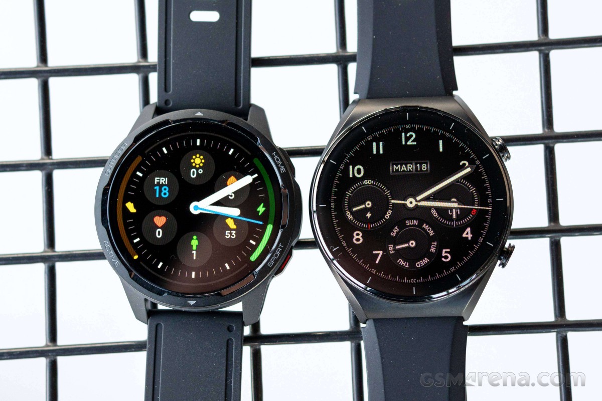 Xiaomi Watch S1 vs Xiaomi Watch S1 Active: estas son sus