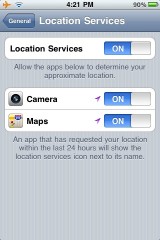 Which apps should be allowed to track your location?