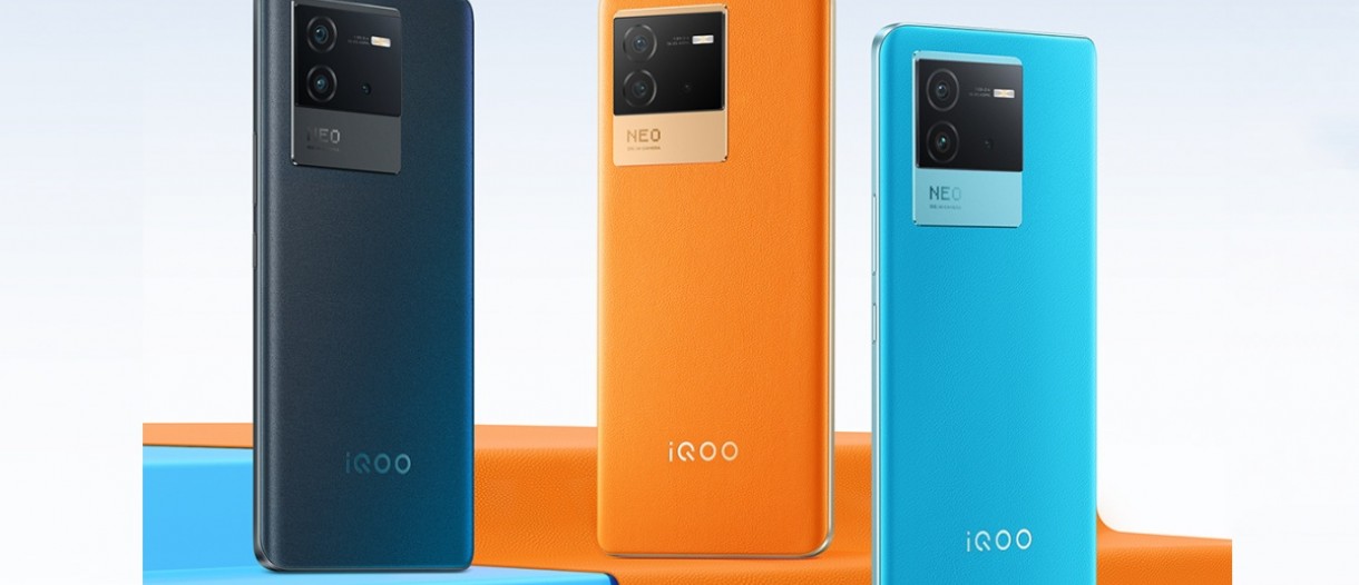 iQOO Neo6 announced with SD 8 Gen 1 and 80W charging - GSMArena