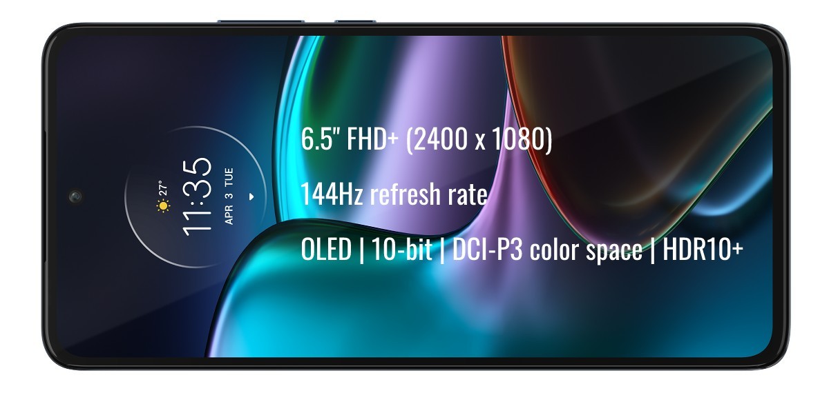 Motorola Edge 30 se hace oficial con pantalla OLED de 6.5'' 144Hz, chipset Snapdragon 778G+