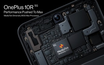 OnePlus confirms exclusive MediaTek Dimensity 8100-MAX coming to OnePlus 10R in India
