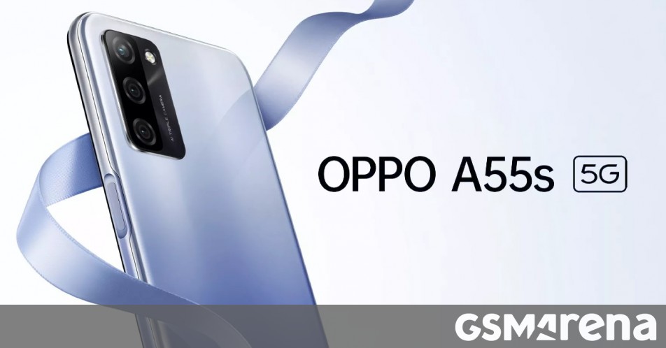 Oppo A55s 5G unveiled - a cheaper A55 5G version - GSMArena.com news