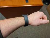 A Google Pixel Watch was forgotten at a restaurant (photos by u/tagtech414)