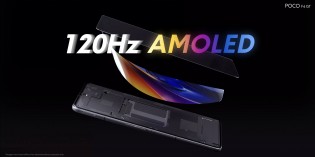 120 Hz 10-bit AMOLED panel