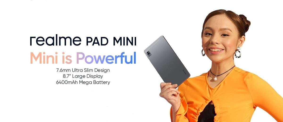 Realme Pad Mini llega con pantalla de 8.7” y precio inicial de $200