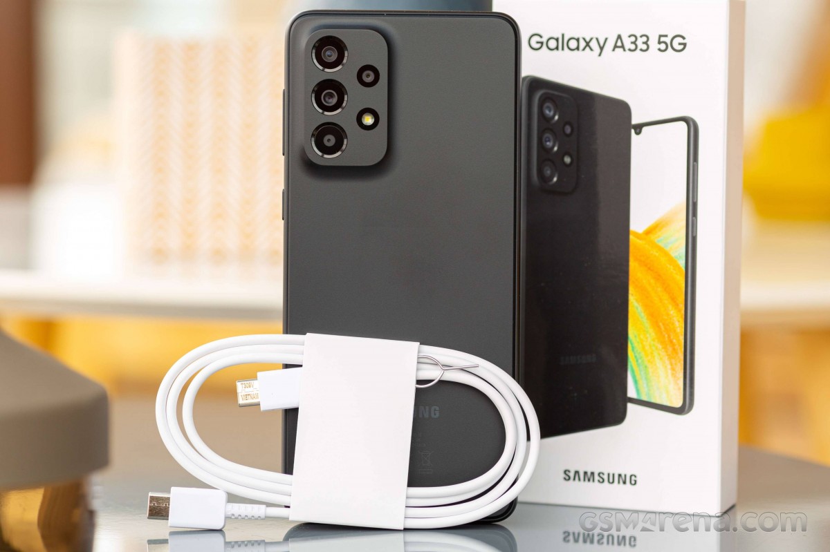 Samsung Galaxy A33 5G in for review