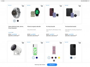 You can get up to $100 instant Samsung Credit to spend on accessories, bundles and even tablets
