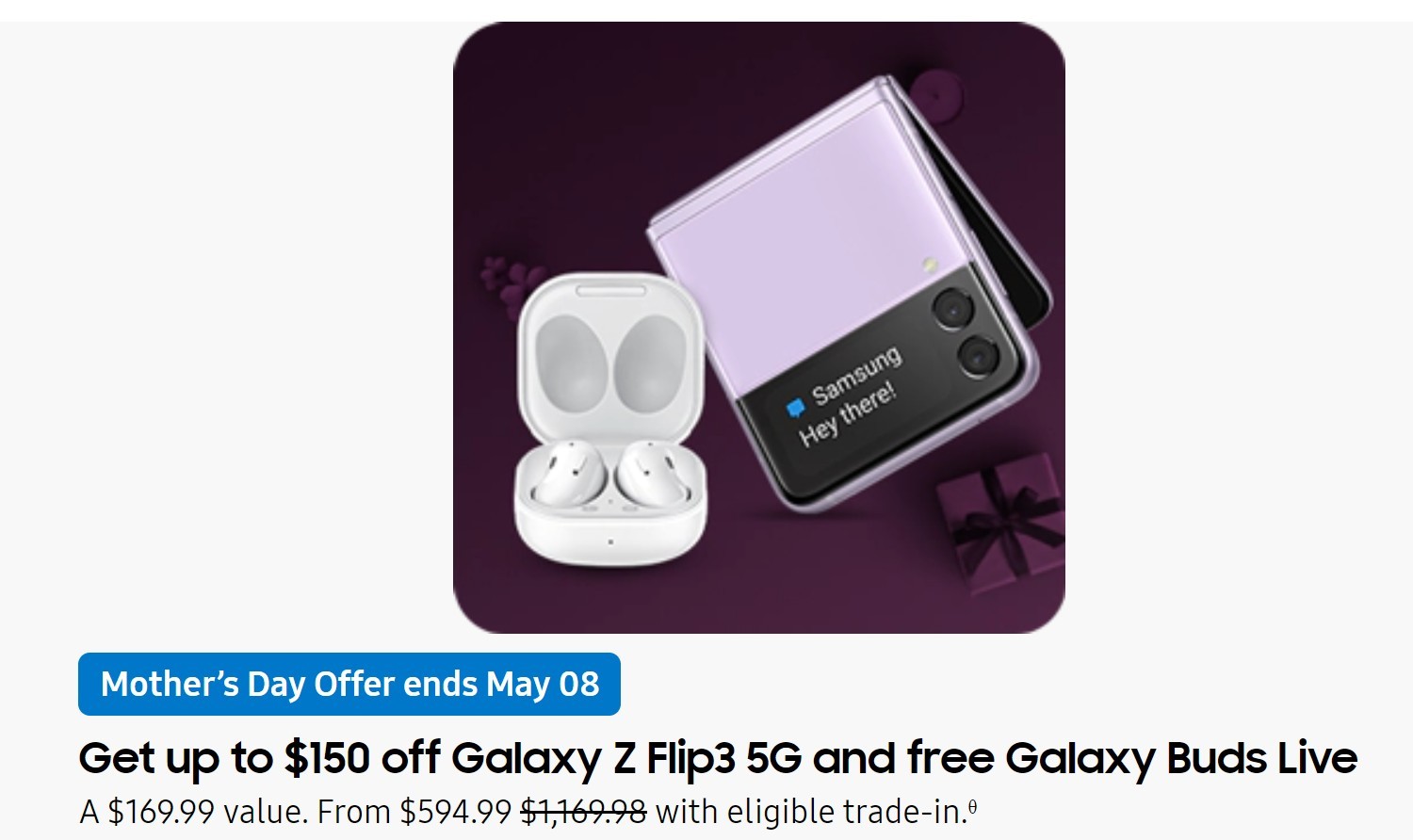 Samsung US deals for Mother's Day include free memory upgrades, Galaxy Buds and Watches