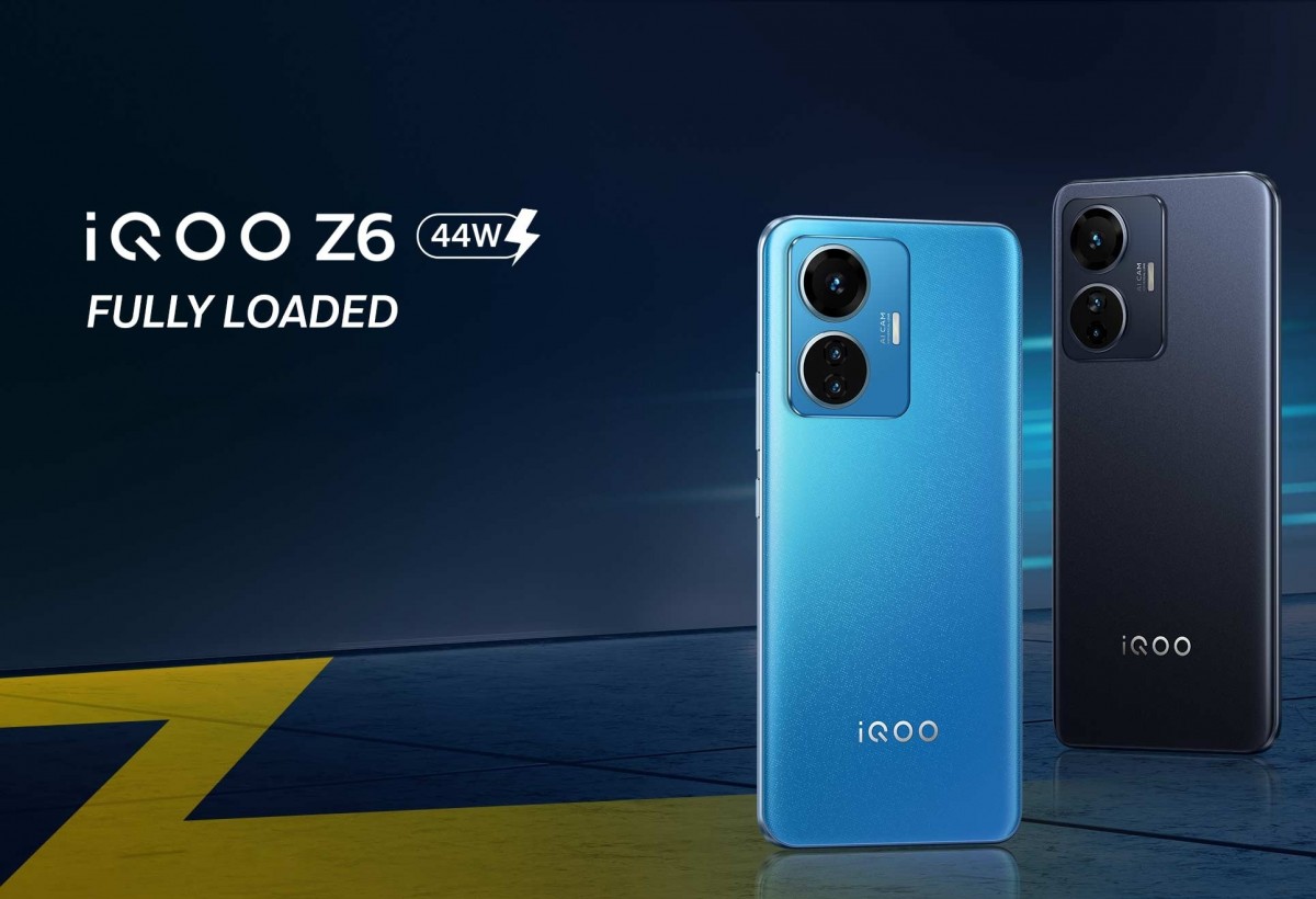 iQOO Z6 Pro 5G is official, iQOO Z6 44W also arrives