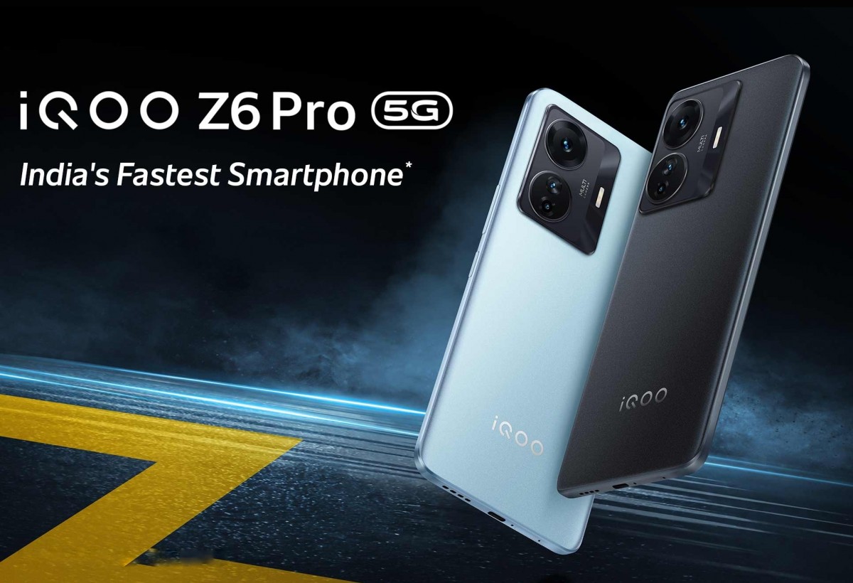 iQOO Z6 Pro 5G is official, iQOO Z6 44W also arrives