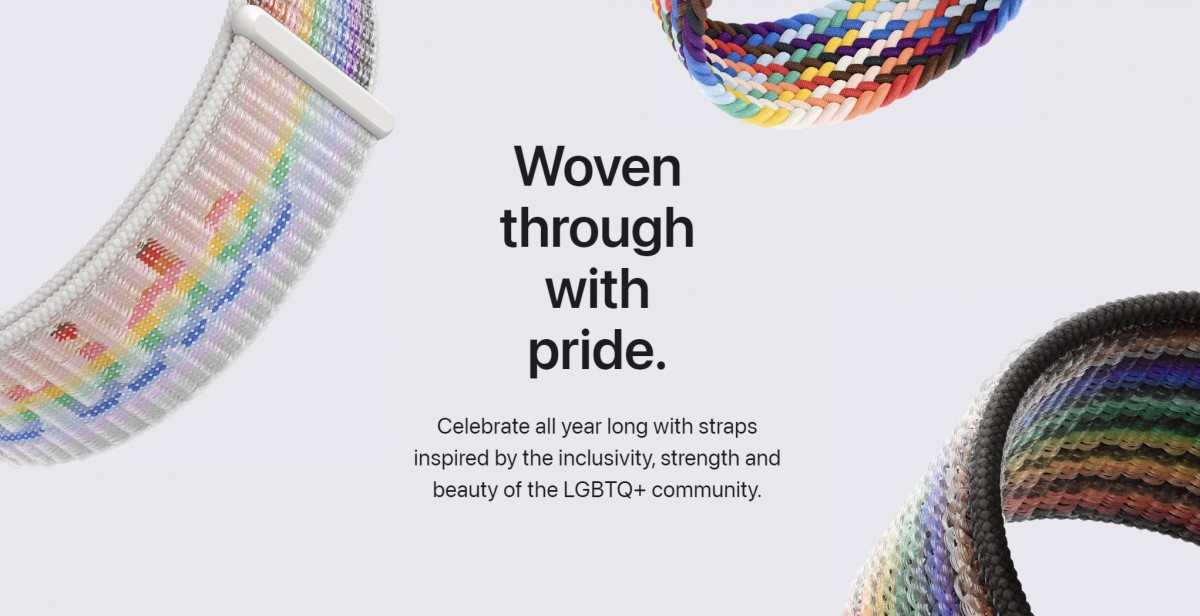 Apple announces two new Apple Watch Pride Edition bands with matching watch faces