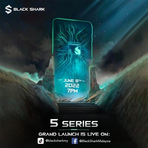 Black Shark 5, 5 Pro's global launch set for June 8