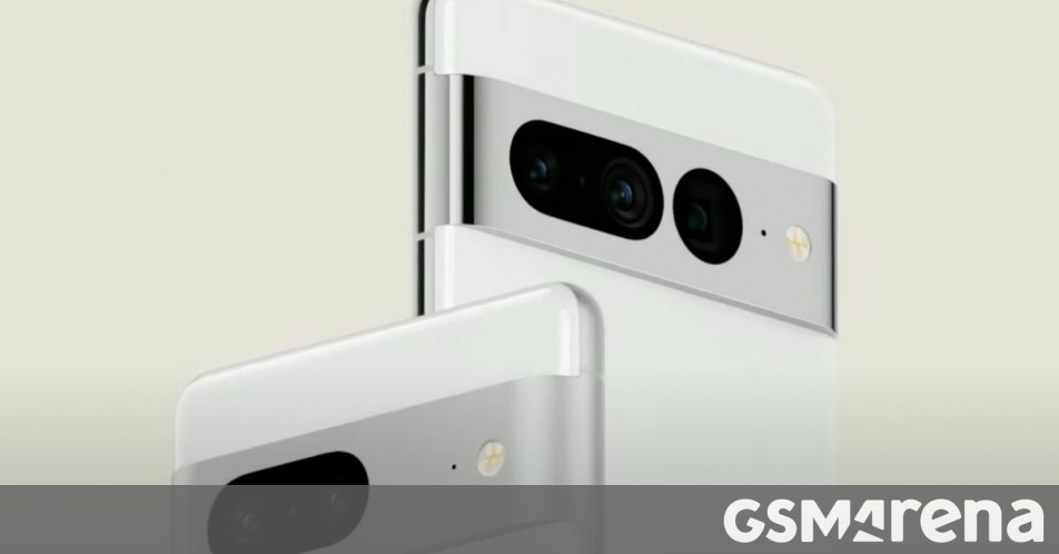 Wyciekły specyfikacje wyświetlaczy Google Pixel 7 i Pixel 7 Pro