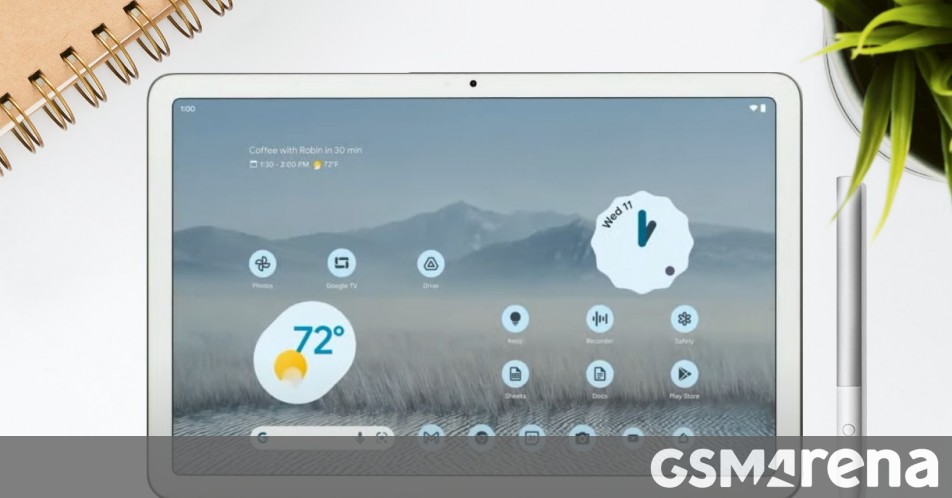 The Google Pixel Tablet may support stylus input